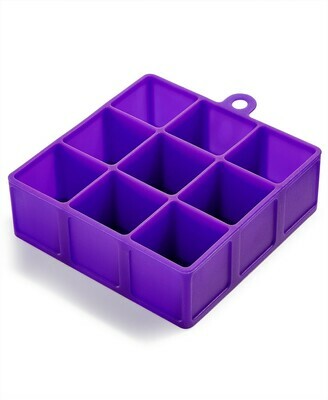 Art & Cook 9-Cube Ice Mold - Purple