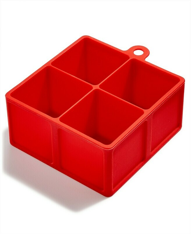 Art &amp; Cook 4-Cube Ice Mold - Red