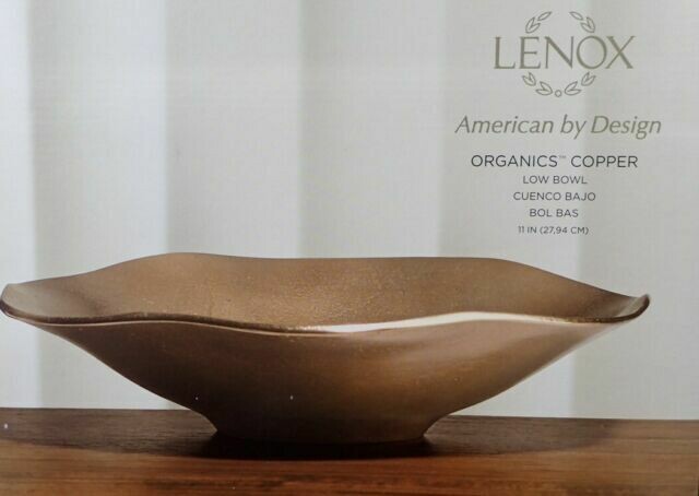 Lenox Organics Copper 11" Small Bowl"