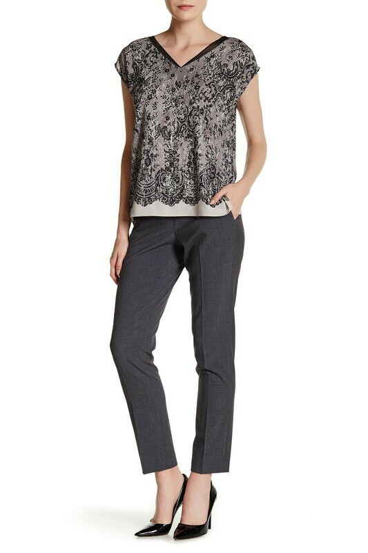 T Tahari Dessa Pant - Grey