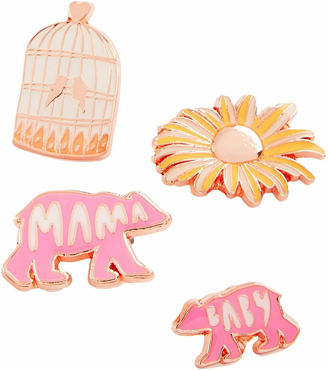 Celebrate Shop 4-Pc. Mama Bear Handbag Pin Set