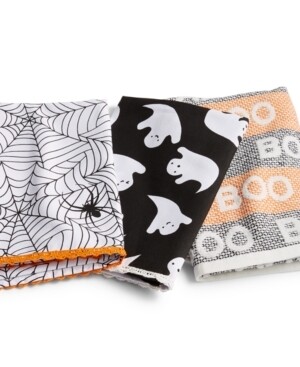 Martha Stewart Collection Halloween Kitchen Towels