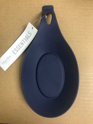 Martha Stewart Essentials Silicone Spoon Rest - Blue