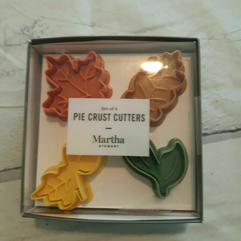 Martha Stewart Set Of 4 Pie Crust Cutters