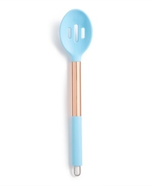Art &amp; Cook Silicone &amp; Stainless Steel Slotted Spoon - Blue