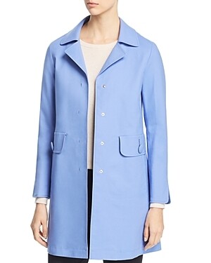 Herno Women's Blue Cambridge Coat