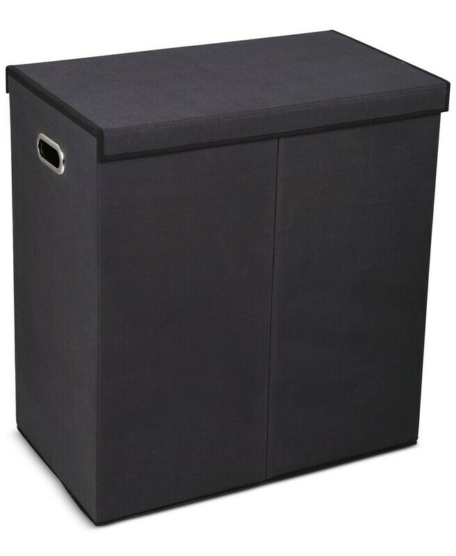 Household Essentials Folding Double Sorter, Black