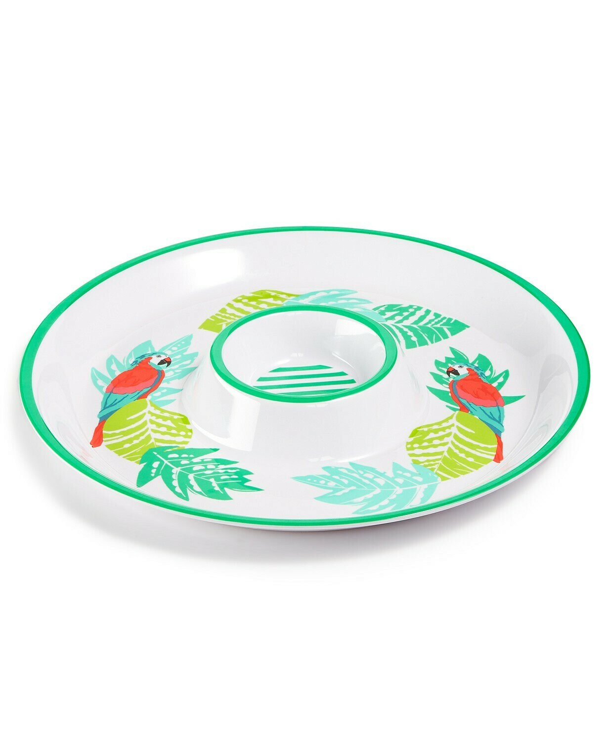 Martha Stewart Collection Melamine Chip &amp; Dip Bowl