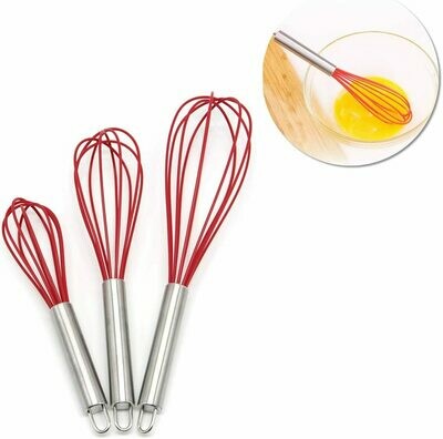 AR & COOK Silicone Whisk Set