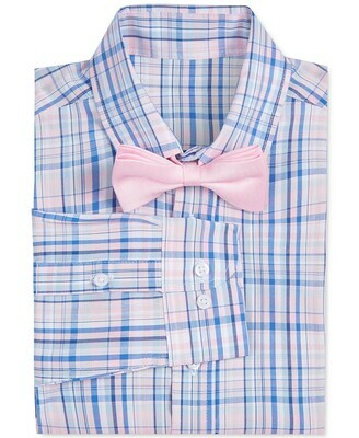 Tommy Hilfiger Boys' Long Sleeve Dress Shirt / Bow