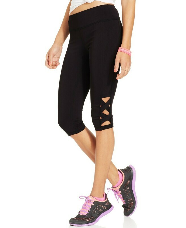 Material Girl Juniors&#39; Active Capri Leggings