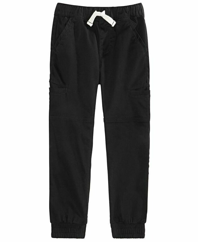 Epic Threads Big Boys Stretch Twill Cargo Joggers