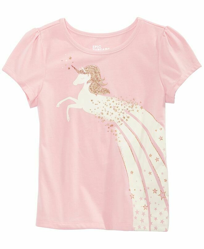 Epic Threads Toddler Girls Rainbow Unicorn T-Shirt