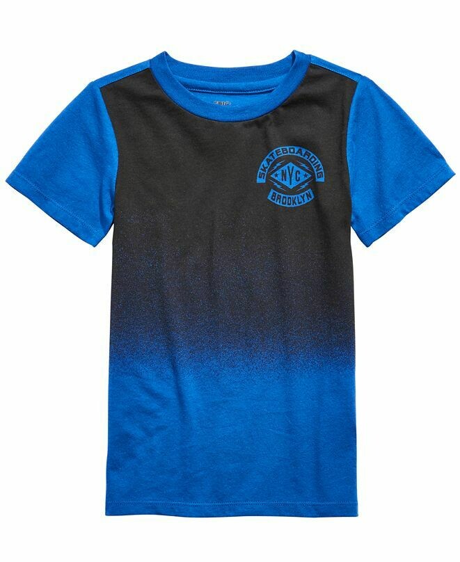 Epic Threads Toddler Boys Ombre Skateboard-Print T-Shirt