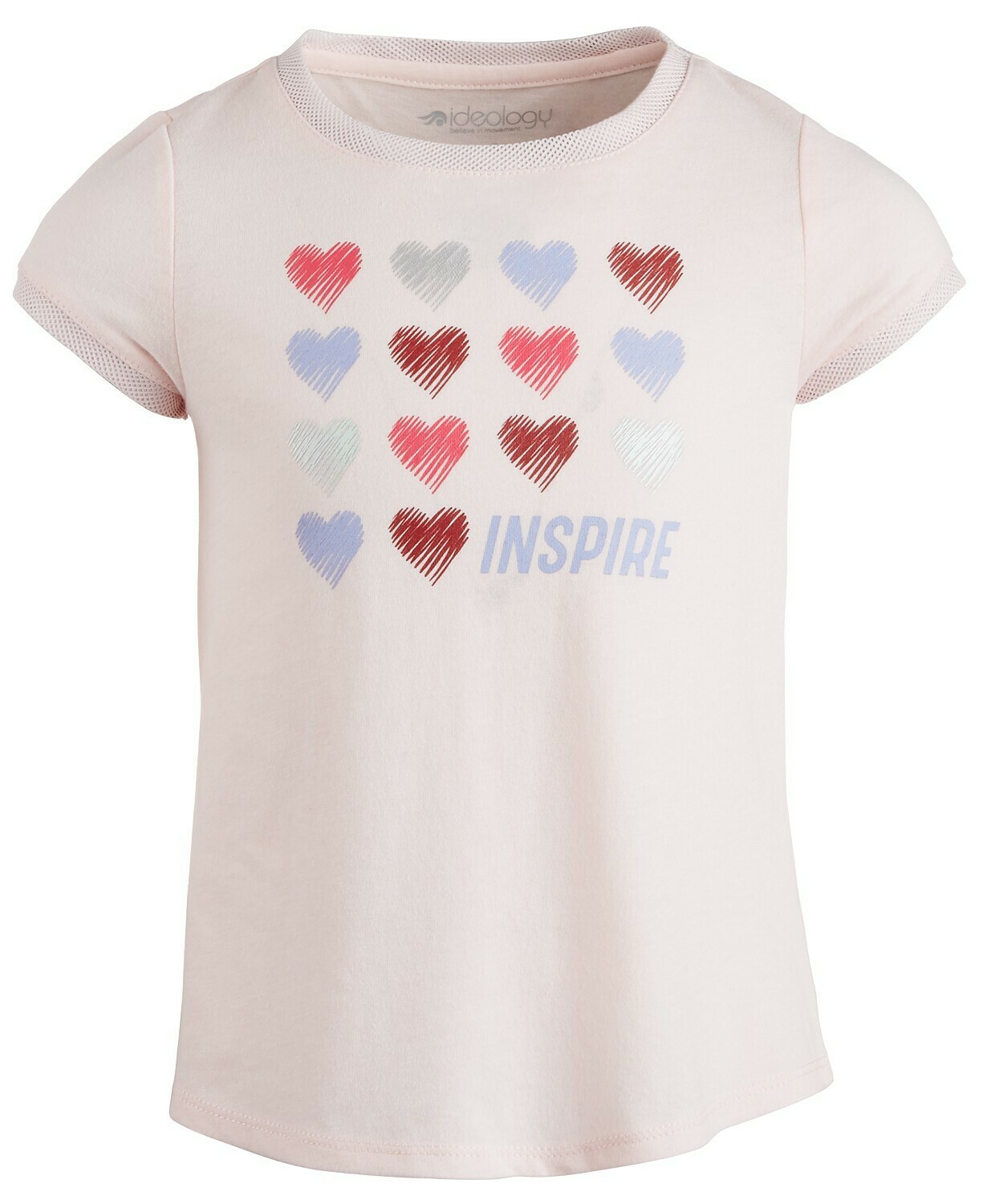Ideology Toddler Girls Hearts-Print T-Shirt