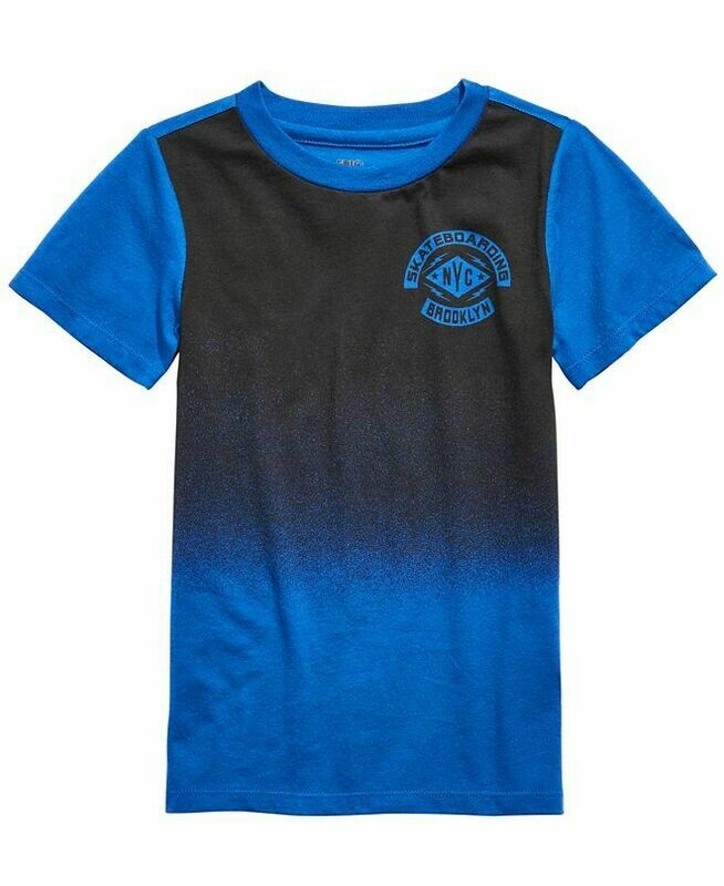 Epic Threads Toddler Boys Ombre Skateboard N.Y.C. Print T-Shirt