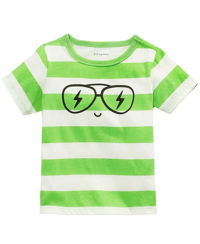 First Impressions Baby Boys Cotton Graphic-Print 