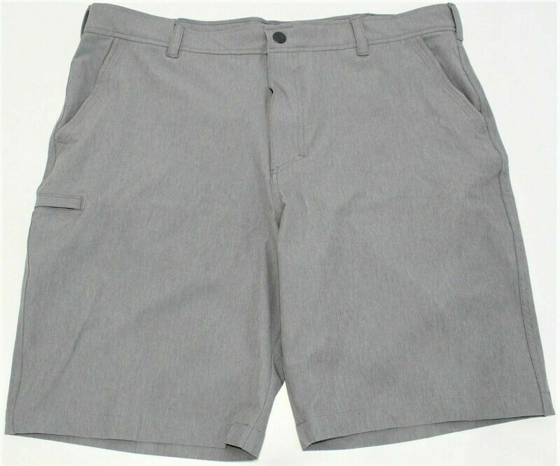 G.H. Bass &amp; CO Explorer Stretch Cargo Style Trek Shorts Gray