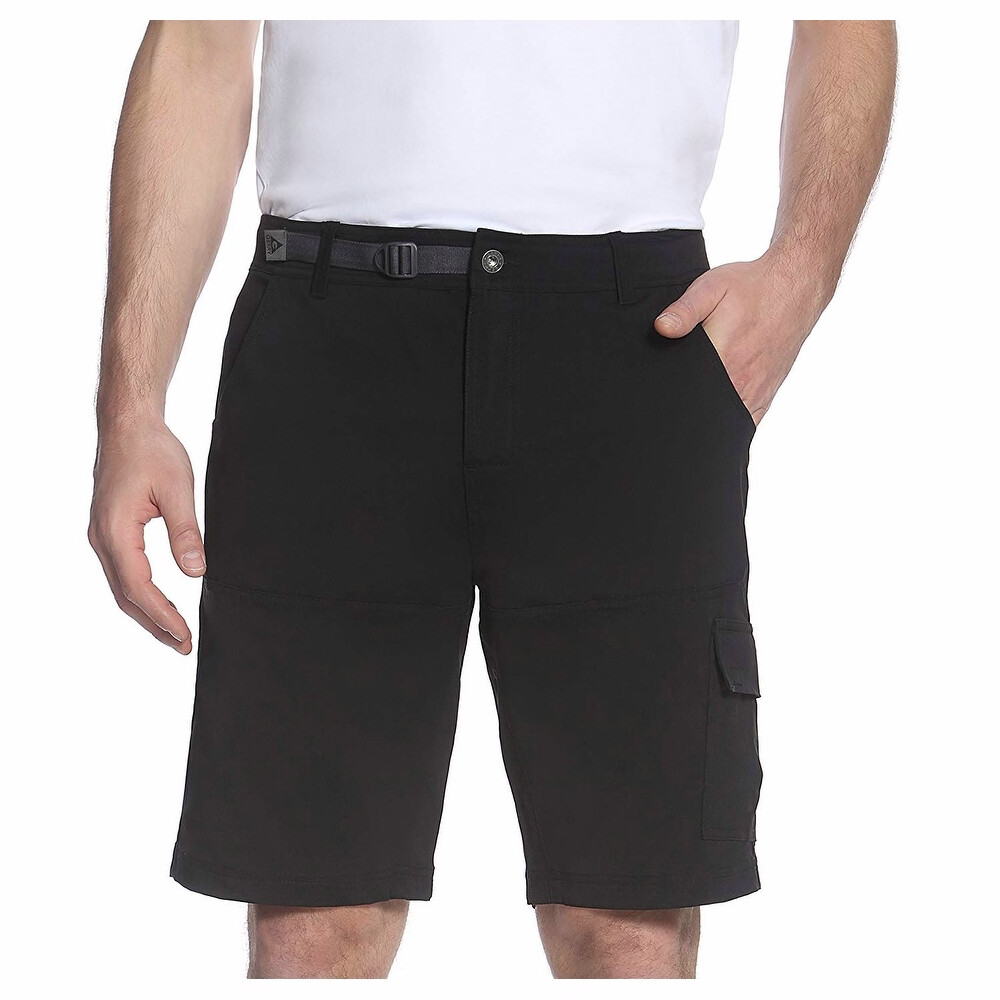 Gerry Mens Venture Cargo Shorts- Black - Size 36