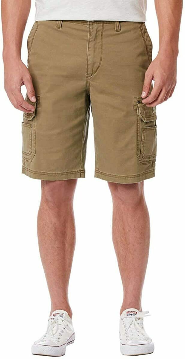 UNIONBAY Men's Stretch Cargo Shorts Size 40 ( Tan/Light Brown )
