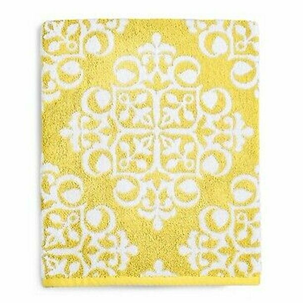 Charter Club Elite Fashion Medallion Cotton Hand Towel