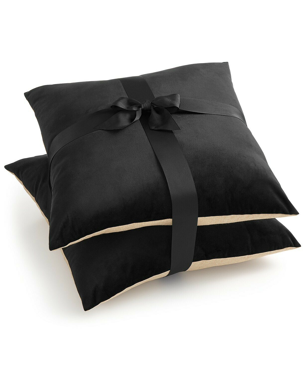 Lacourte 2-Pk. Charleston Black 20" x 20" Decorative Pillows