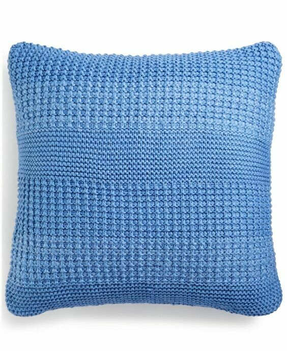 Charter Club Damask Designs Multi-Knit 20" Square Decorative Pillow