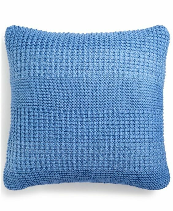 Charter Club Damask Designs Multi-Knit 20&quot; Square Decorative Pillow