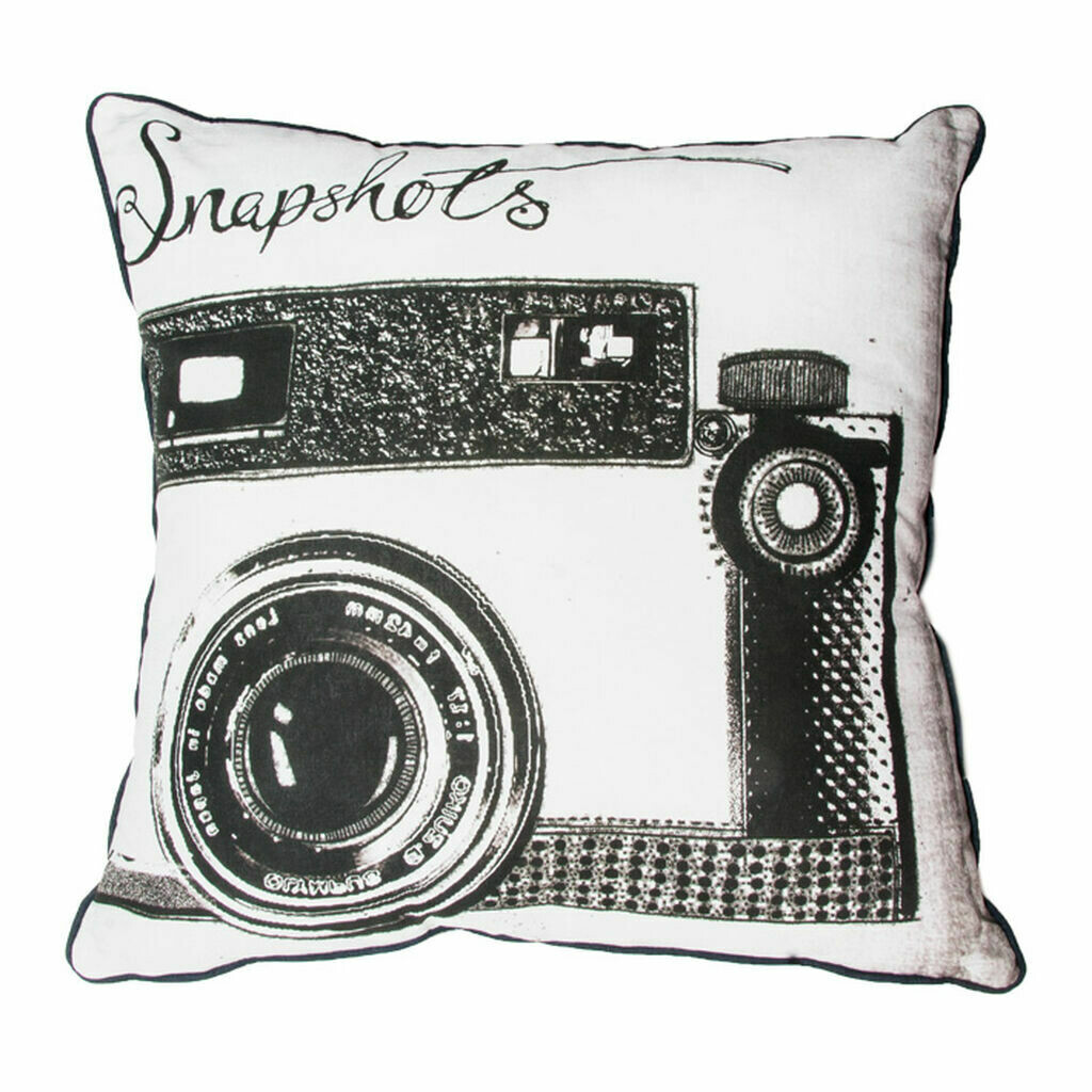 Graham & Brown Snapshots Pillow 20 X 20 Camera Photography Photo Theme