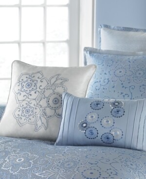 Martha Stewart Collection Periwinkle Dream 2 Piece Decorative Pillow Completer S