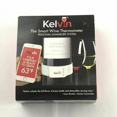 Kelvin K2 Smart Wine Thermometer Personal Sommelier System Smart Blue Tooth