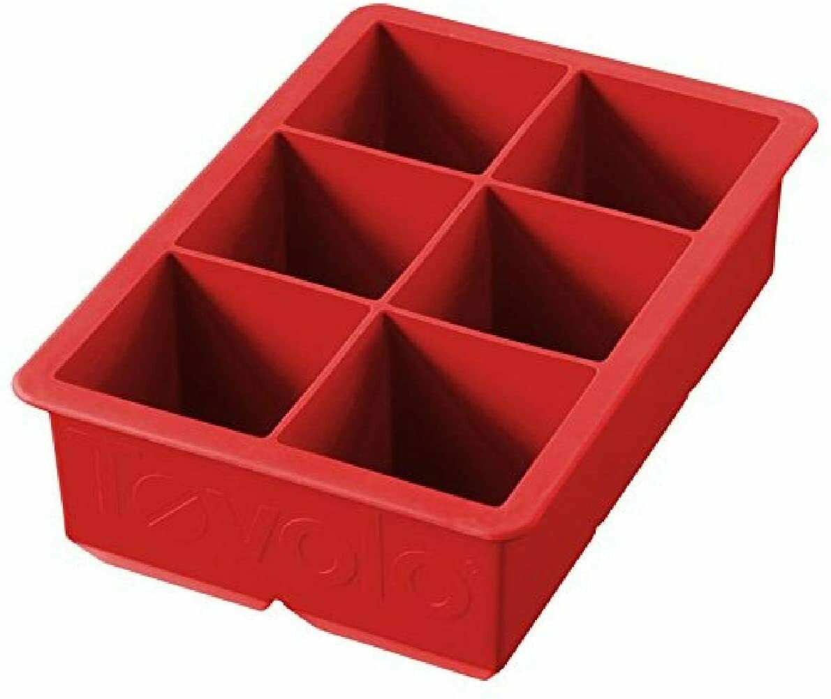 Tovolo King Cube Ice Tray, 6-Cube