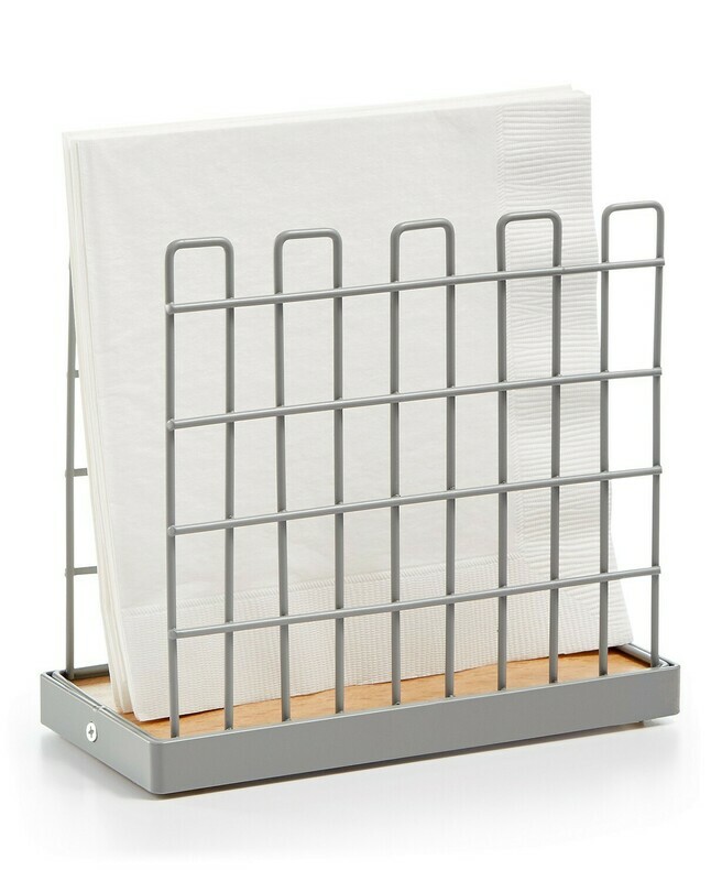 Martha Stewart Collection Gray Napkin Holder