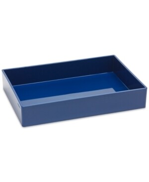 Poppin Medium Accessory Tray, Navy