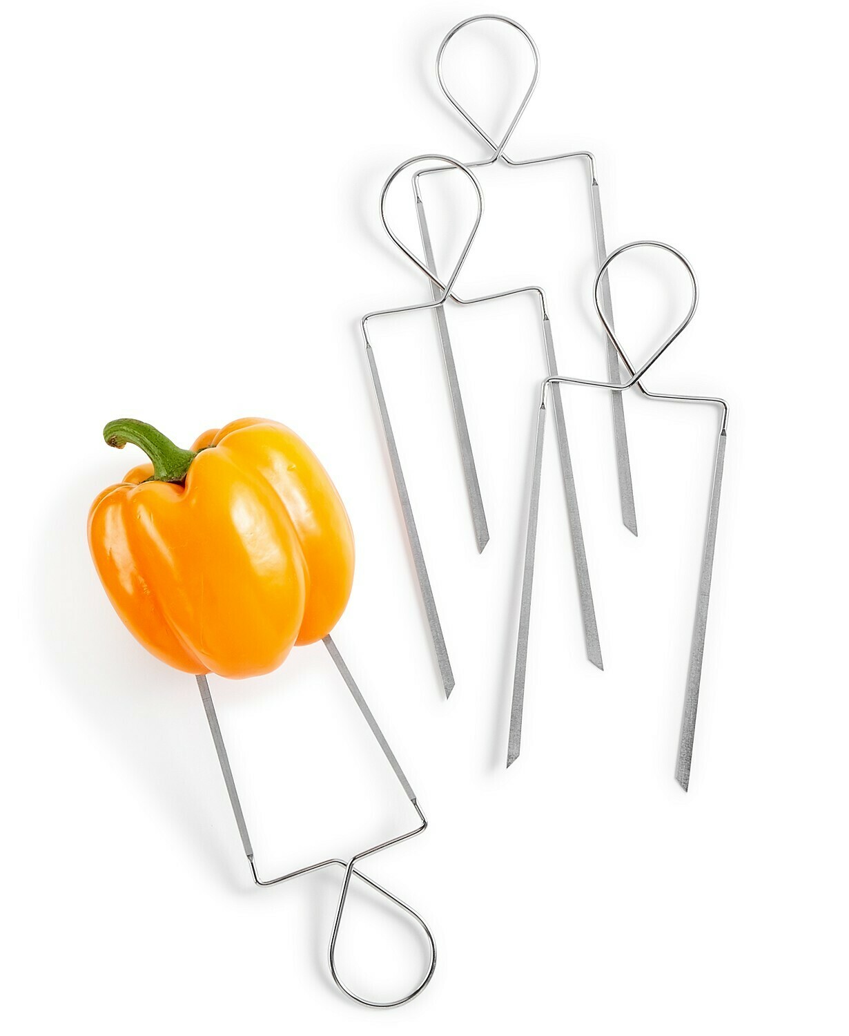 Martha Stewart Collection 4-Pc. Stainless Steel Veggie Skewers