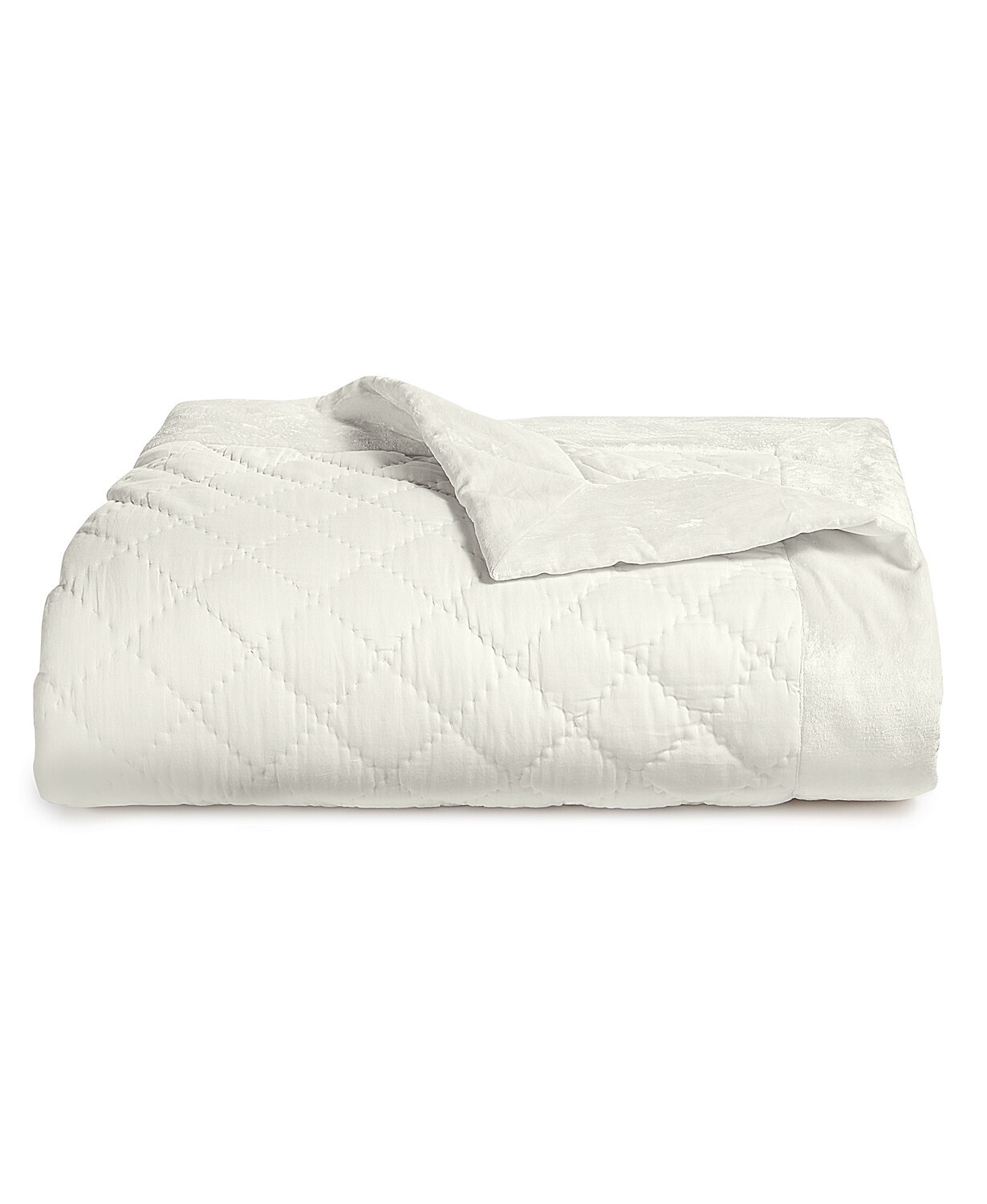 Hotel Collection Trousseau Cotton Quilted Full/Queen Coverlet