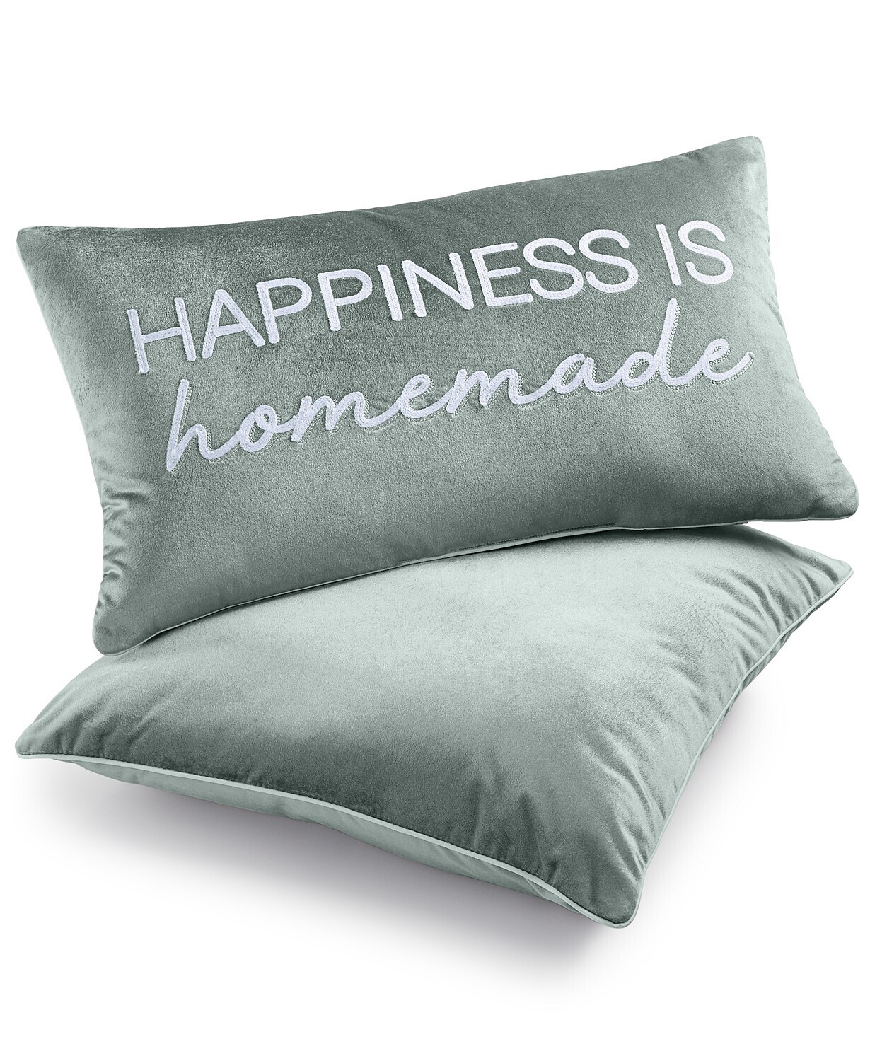 Lacourte 2-Pk. Happiness is Homemade 14" x 24" Decorative Pillows