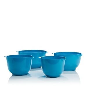 Port-Style 4-Piece Melamine Bowl Set - Blue