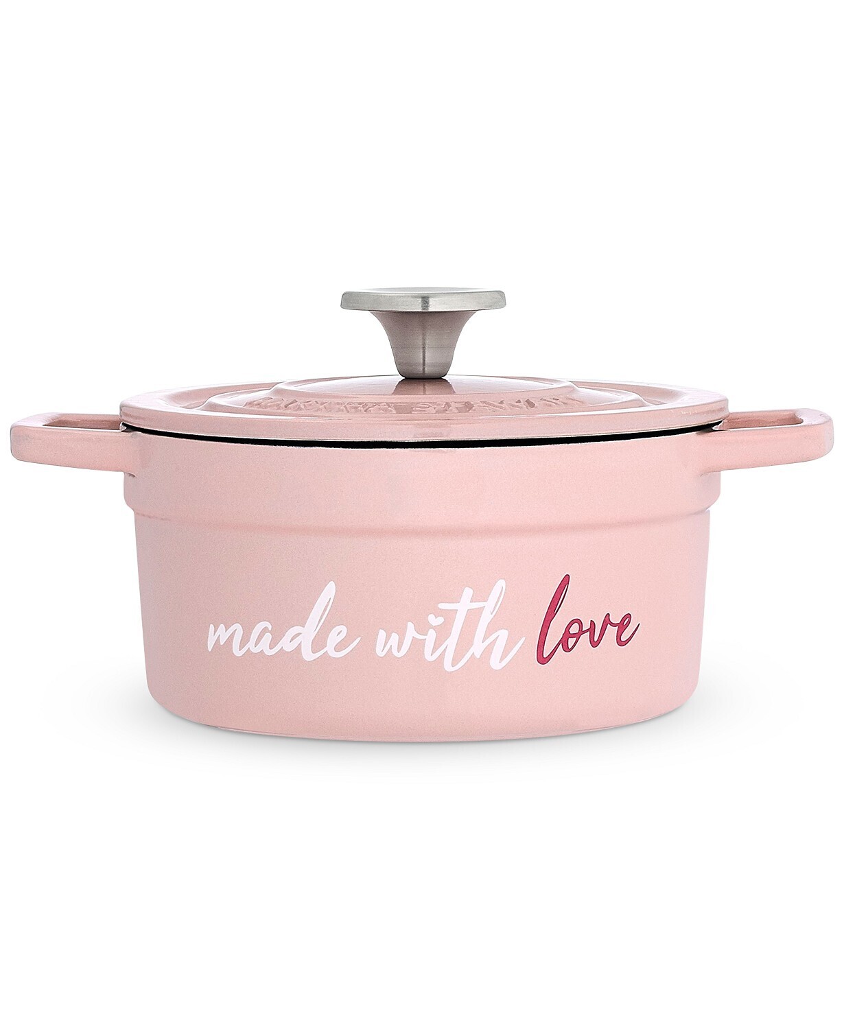 Martha Stewart Collection Made with Love 2-Qt. Enameled Cast Iron Dutch Oven
