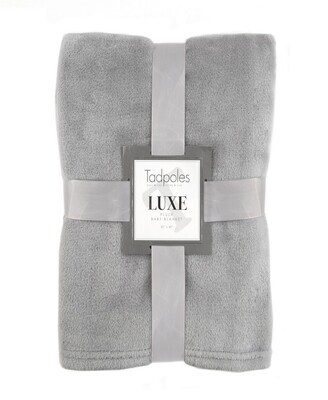 Tadpoles Luxe Plush Baby Blanket Bedding