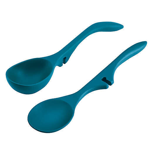 Rachael Ray Tools and Gadgets Lazy Tools Set, 2-Piece, Marine Blue