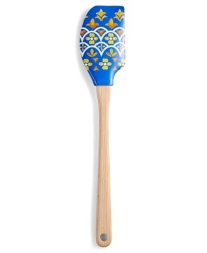 Martha Stewart Silicone Head Wood Handle Heat Resistant La Dolce Vita Spatula
