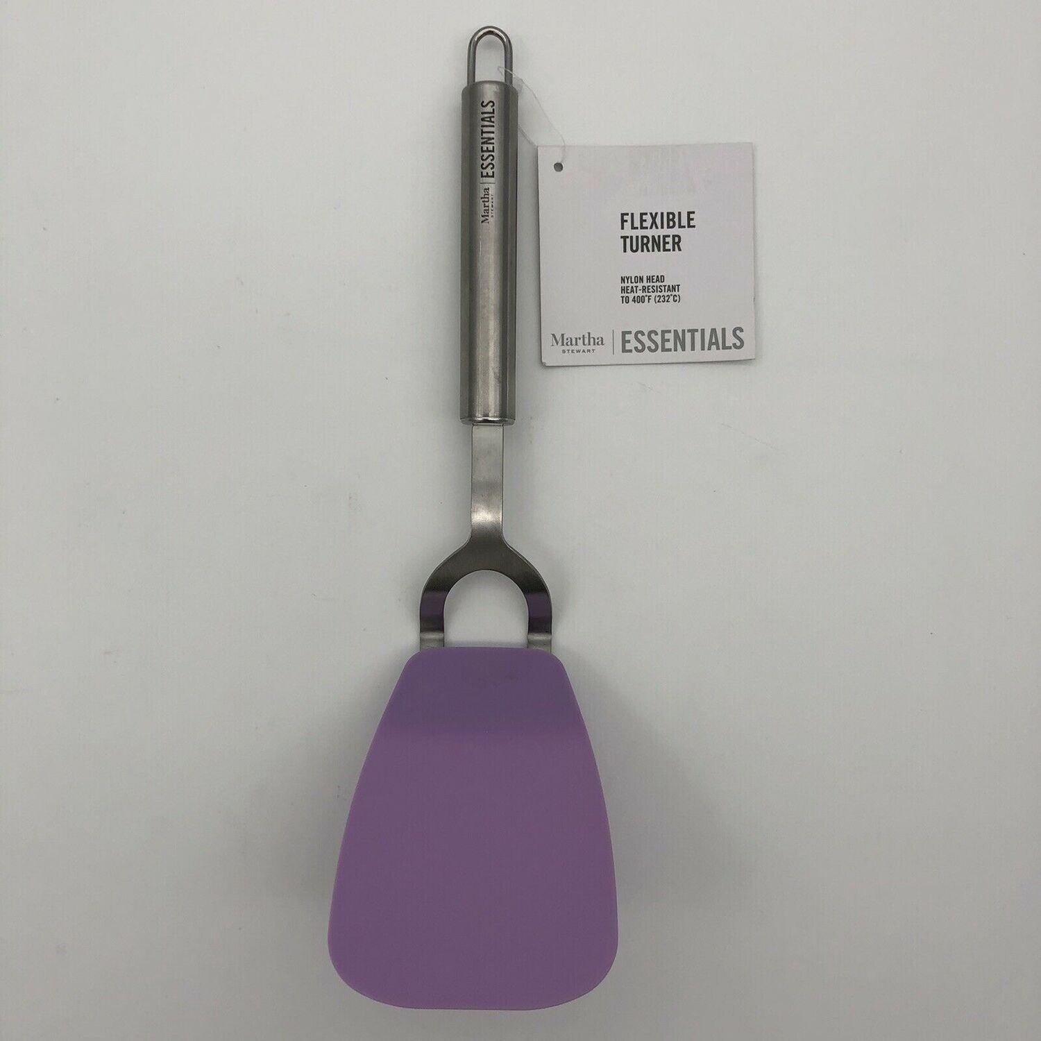 Martha Stewart Flexible Nylon Turner Purple with Stainless Steel