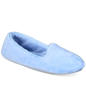 Charter Club Loafer Slippers Yacht Blue - (XL)