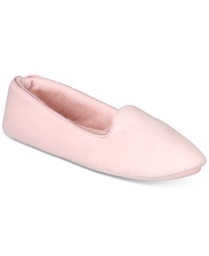 Charter Club Loafer Slippers, Pink - (L)