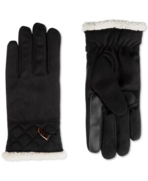 Isotoner Signature Women's SmartDRI Microsuede Touchscreen Gloves