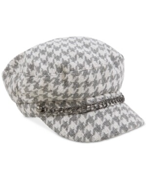 August Hats Shimmer and Shine Houndstooth Conductor Cap