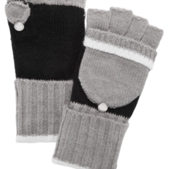Calvin Klein 3 Colorblock Flip Top Gloves