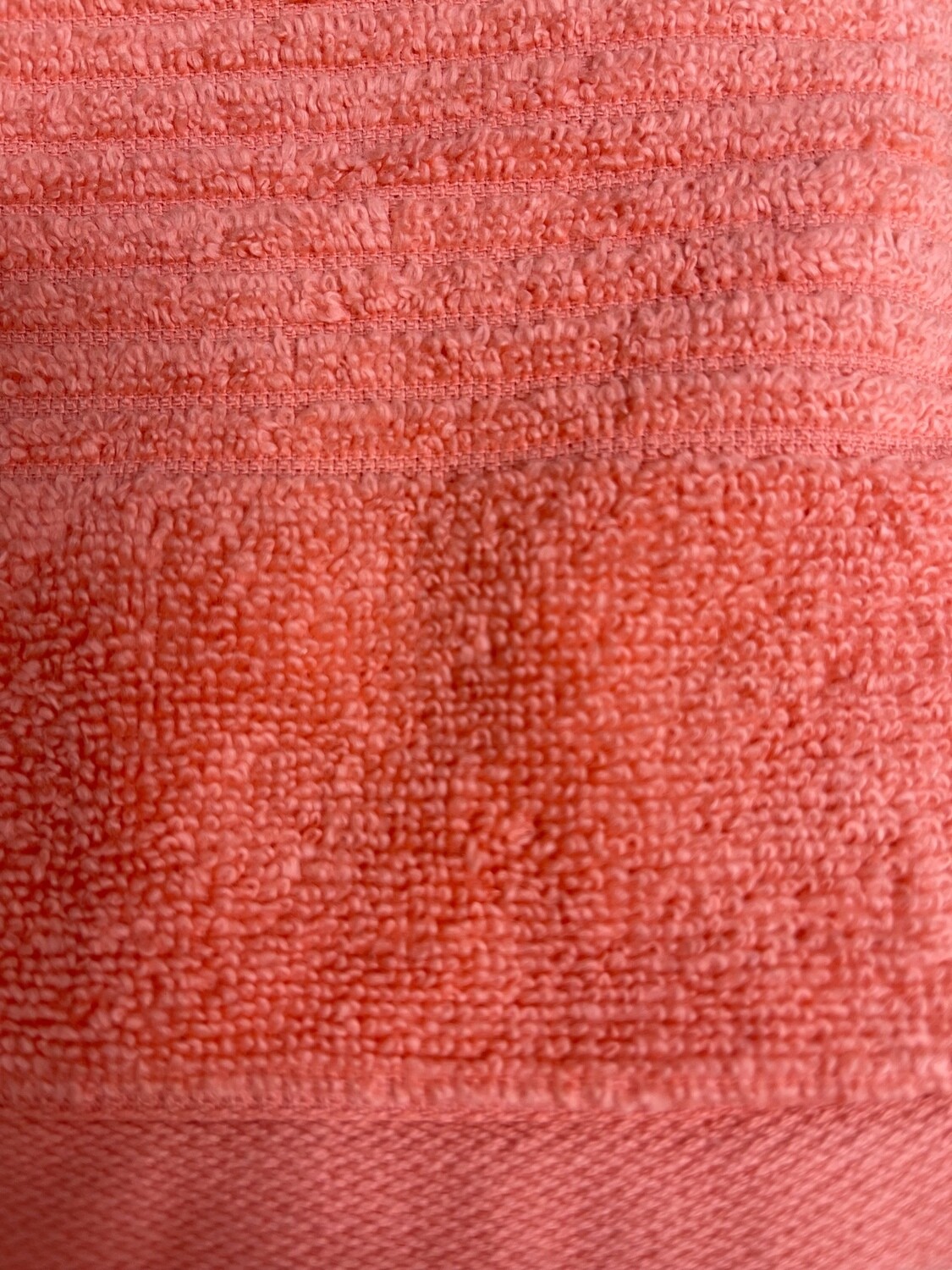 Martha Stewart Collection 13" X 13" Quick Dry Reversible Wash Towel, Coral Pink