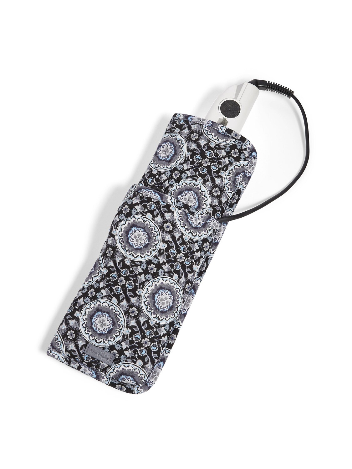 Vera Bradley Iconic Curling & Flat Iron Cover, Characol Medallion